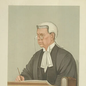 The Hon Sir John Compton Lawrence (colour litho)