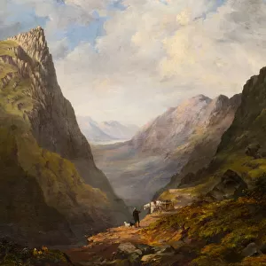 Honister Crag, c. 1827-90 (oil on canvas)
