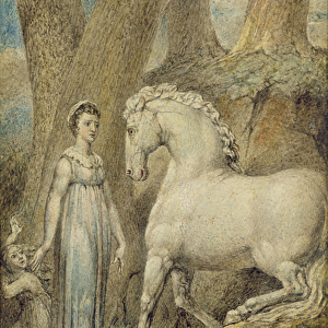 The Horse, from William Hayleys Ballads, c. 1805-06 (tempera with pen