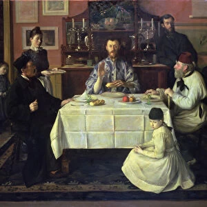 The Host, 1891-92 (oil on canvas)