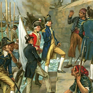 On Hostile Ground. The landing of Nelson at Copenhagen after the battle