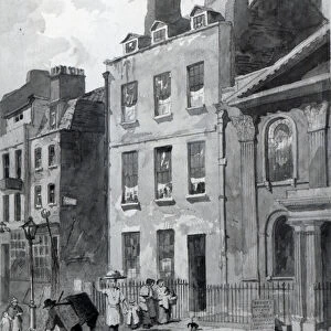 House of Sir Isaac Newton at 35 St Martins Street, Leicester Square, London
