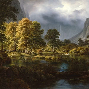 The hunt near Konigssee, 1832