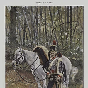 Hussard Noir (1796) (colour litho)