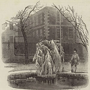 "Ice Tree, "Middle Temple (engraving)