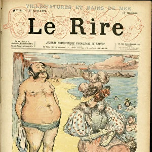 Illustration of Abel Faivre (1867-1945) for the Blanket of Le Rire, 1895-8-17 - Leisure