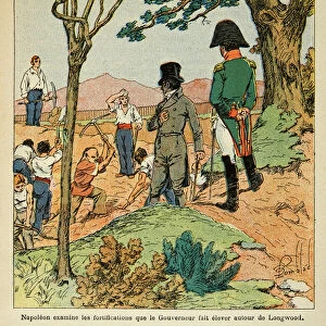 Illustration by Bombled Louis (1862-1927) from Count Emmanuel de Las Cases "