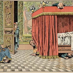 Illustration from the book "Le bon roy Henri"