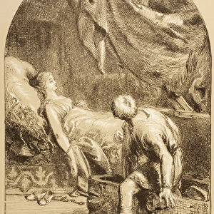Illustration for Cymbeline, from The Illustrated Library Shakespeare, published