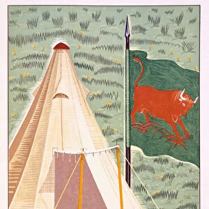 Illustration from Kim (1900-01) by Rudyard Kipling