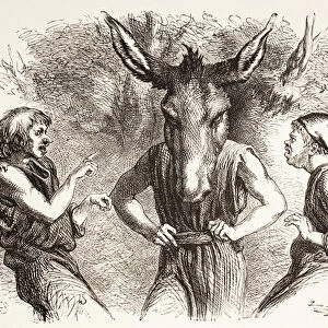 Illustration for A Midsummer Nights Dream, from The Illustrated Library Shakespeare