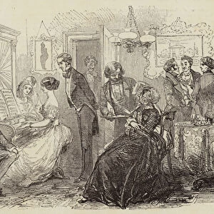 Illustration from Stanley Mortimer, A Tale of Mental Action, by John A Heraud (engraving)