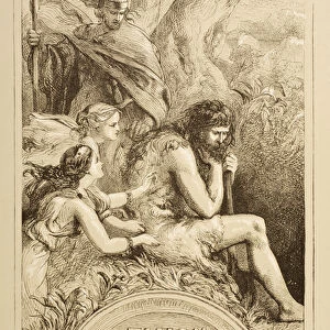 Illustration for Timon of Athens, from The Illustrated Library Shakespeare