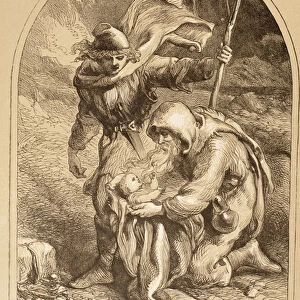 Illustration for The Winters Tale, from The Illustrated Library Shakespeare