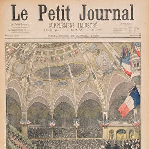 Inauguration of the Universal Exhibition of 1900, Paris, illustration from Le