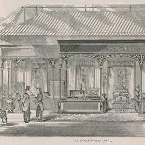 The Indian-Rubber Court, Crystal Palace (engraving)