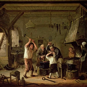 Interior of a Blacksmith