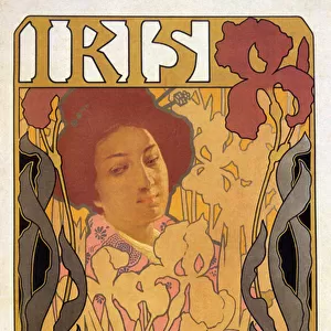 Iris, poster for opera by Pietro Mascagni, 1898 (lithograph)