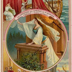 Isolde (Tristan und Isolde) (chromolitho)