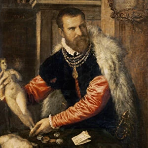 Jacopo Strada (1515-88) art expert and buyer of objet d art, working for Ferdinand I