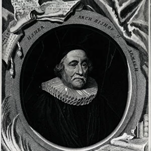 James Ussher, engraved by George Vertue, 1738 (engraving)