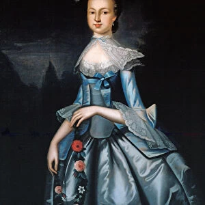 Jane Galloway (1745-86) (oil on canvas)