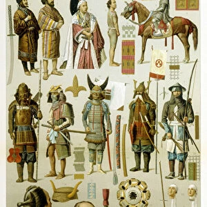 Japanese warrior costumes (samoura or yakuza or yakuza)