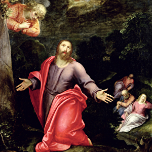 Jesus in the Garden of Olives, c. 1590-95 (oil on canvas)