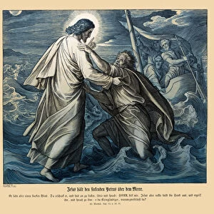 Jesus and Peter walk on water, Gospel of Matthew