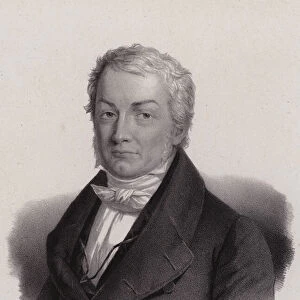 Johann Caspar von Orelli, Swiss classical scholar (engraving)