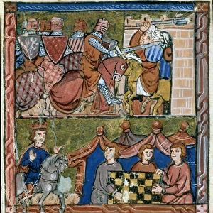 John II Comnene besieging Cesaree d Antioch (Shaizar) in 1138 - Raymond de Poitiers
