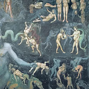 The Last Judgement, c. 1305 (fresco) (detail of 65227)