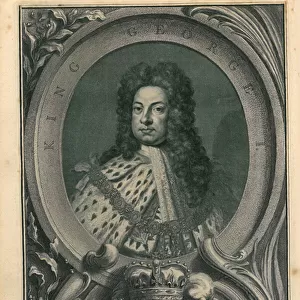 King George I (engraving)