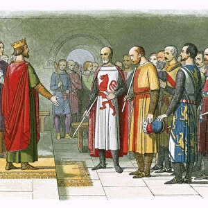 King Henry III and his Parliament