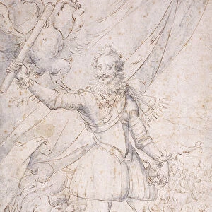 King Henry IV, full-length, a trophy of the Ottoman Arms at his Feet