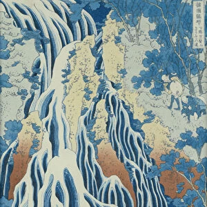 Kirifuri Fall on Kurokami Mount, from the series Shokoku Taki Meguri (A
