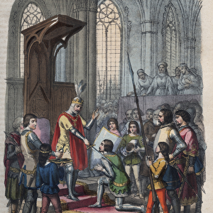 knighting - Arthur I, Duke of Brittany or Arthur Plantagenet