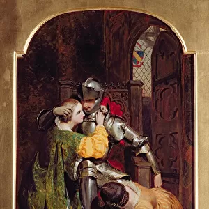 The Knights Return (The Return of the Crusader), 1846 (oil on panel)