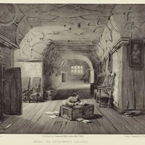 Knole, The Retainers Gallery (engraving)