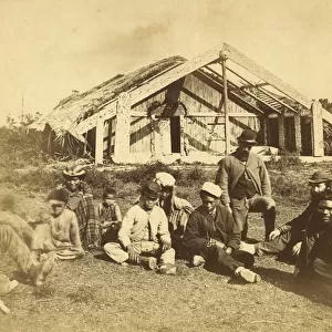 Kowitis Rununga House, Waioneo, Bay of Islands, c. 1870 (albumen print)