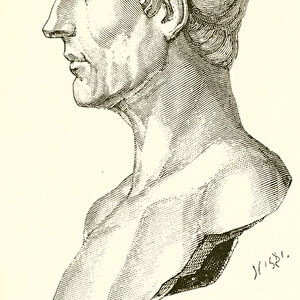L. Julius Ursus Servianus, Hadrians Brother-in-Law. (Visconti, Iconog. Rom. i. pl. 139) (engraving)