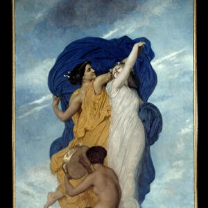 La danse Painting by William Adolphe Bouguereau (1825-1905) 1856 Sun