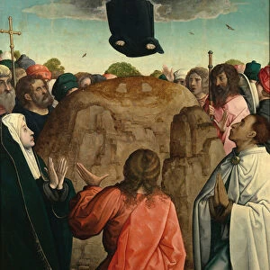 "La Resurrection"Peinture de Juan de Flandes (vers 1465-1519