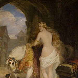 Lady Godiva, 1850 (oil on canvas)