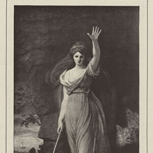 Lady Hamilton as Circe (engraving)