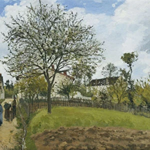 Landscape in Louveciennes; Paysage a Louveciennes, 1870 (oil on canvas)