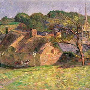 Landscape at Pont-Aven, 1888 (oil on canvas)