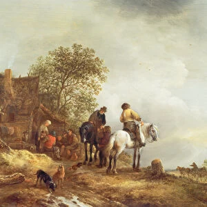 Landscape with Riders
