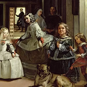 Las Meninas or The Family of Philip IV, c. 1656 (oil on canvas) (detail of 405)