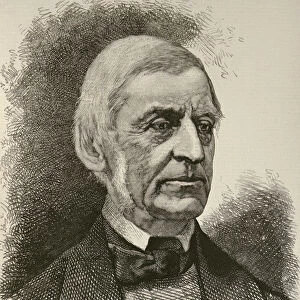 The Late Ralph Waldo Emerson (1803-82), from The Illustrated London News
